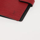 LOUIS VUITTON Epi Agenda PM Day Planner Cover Red R20057 LV Auth 144309-14