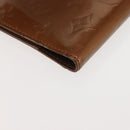LOUIS VUITTON Vernis Agenda PM Day Planner Cover Bronze R21004 LV Auth 144310-11