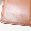 LOUIS VUITTON Vernis Agenda PM Day Planner Cover Bronze R21004 LV Auth 144310-14