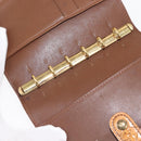 LOUIS VUITTON Vernis Agenda PM Day Planner Cover Bronze R21004 LV Auth 144310-15