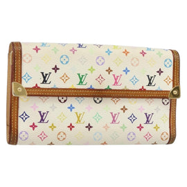 LOUIS VUITTON Multicolor Porte Tresor International Wallet M92659 Auth 144313