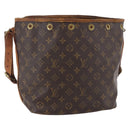 LOUIS VUITTON Monogram Petit Noe Shoulder Bag M42226 LV Auth 144322-1