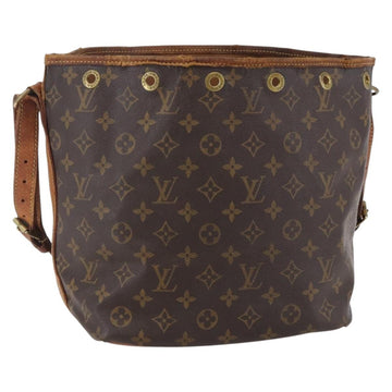 LOUIS VUITTON Monogram Petit Noe Shoulder Bag M42226 LV Auth 144322