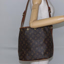LOUIS VUITTON Monogram Petit Noe Shoulder Bag M42226 LV Auth 144322-18
