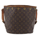 LOUIS VUITTON Monogram Petit Noe Shoulder Bag M42226 LV Auth 144322-13