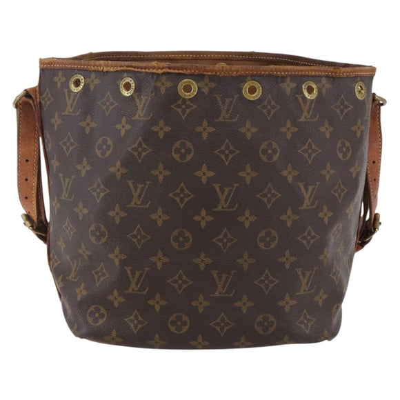 LOUIS VUITTON Monogram Petit Noe Shoulder Bag M42226 LV Auth 144322