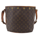 LOUIS VUITTON Monogram Petit Noe Shoulder Bag M42226 LV Auth 144322-2