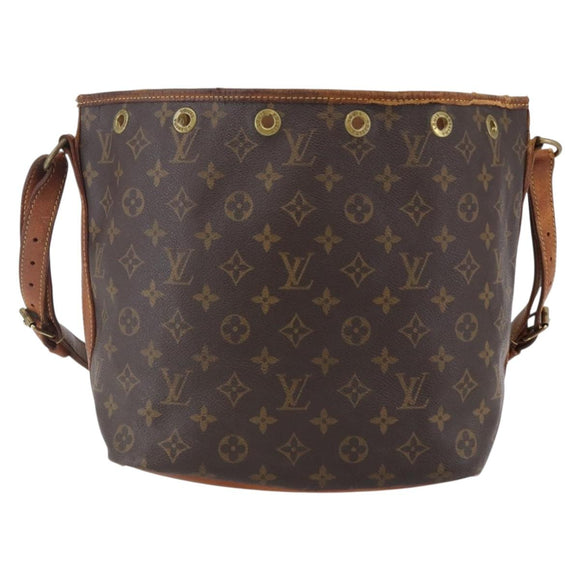 LOUIS VUITTON Monogram Petit Noe Shoulder Bag M42226 LV Auth 144322