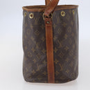 LOUIS VUITTON Monogram Petit Noe Shoulder Bag M42226 LV Auth 144322-3