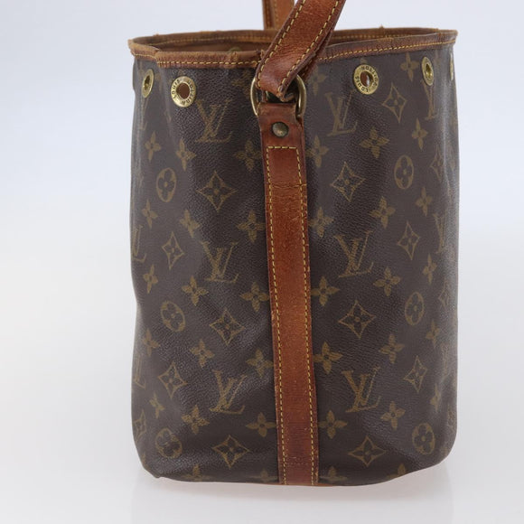 LOUIS VUITTON Monogram Petit Noe Shoulder Bag M42226 LV Auth 144322