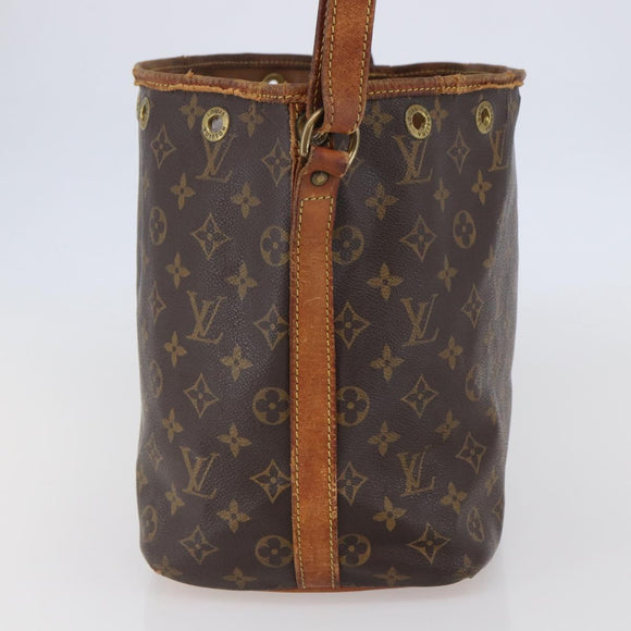 LOUIS VUITTON Monogram Petit Noe Shoulder Bag M42226 LV Auth 144322