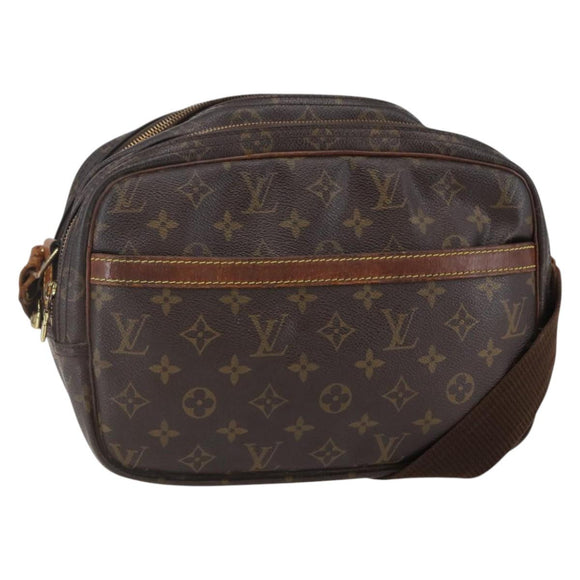 LOUIS VUITTON Monogram Reporter PM Shoulder Bag M45254 LV Auth 144323