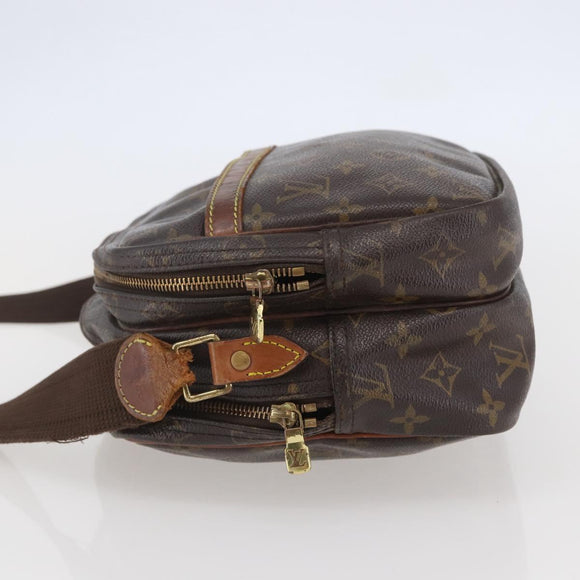 LOUIS VUITTON Monogram Reporter PM Shoulder Bag M45254 LV Auth 144323