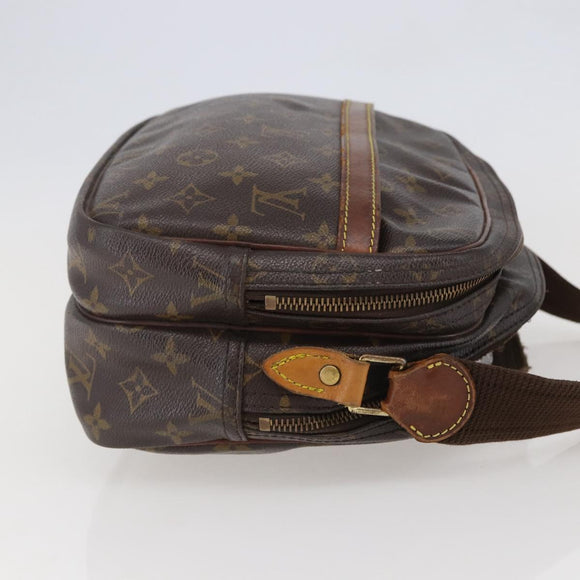LOUIS VUITTON Monogram Reporter PM Shoulder Bag M45254 LV Auth 144323