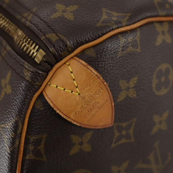 LOUIS VUITTON Monogram Keepall 55 Boston Bag M41424 LV Auth 144324