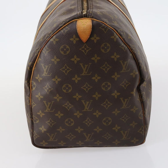 LOUIS VUITTON Monogram Keepall 55 Boston Bag M41424 LV Auth 144324