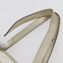 GUCCI GG Supreme Tote Bag PVC Ivory Gold 189896 Auth 144327-8