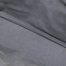 HERMES Fourre Tout PM Hand Bag Canvas Gray Silver Auth 144332-11