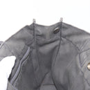 HERMES Fourre Tout PM Hand Bag Canvas Gray Silver Auth 144332-19
