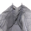 HERMES Fourre Tout PM Hand Bag Canvas Gray Silver Auth 144332-20