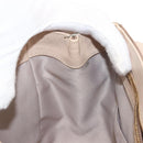 Salvatore Ferragamo Chain Vala Shoulder Bag Leather 2way Pink Gold Auth 144333-22