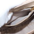 Salvatore Ferragamo Chain Vala Shoulder Bag Leather 2way Pink Gold Auth 144333-23