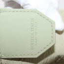 BOTTEGA VENETA MAXI INTRECCIATO CASSETTE Bag Nylon Beige Silver Auth 144336-20