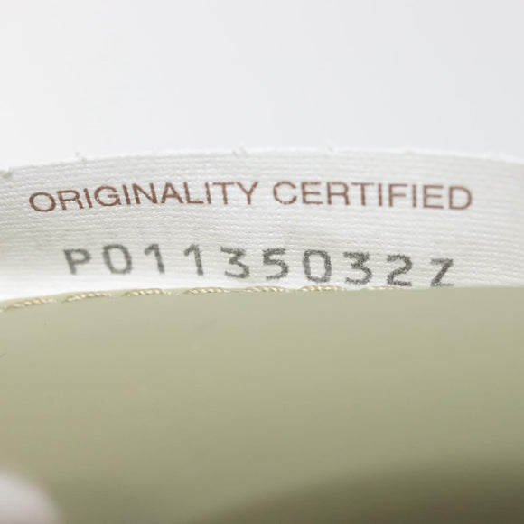 BOTTEGA VENETA MAXI INTRECCIATO CASSETTE Bag Nylon Beige Silver Auth 144336