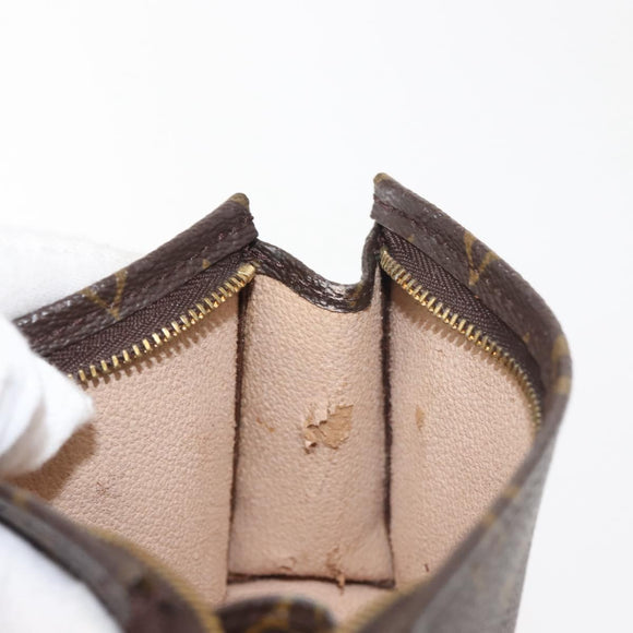 LOUIS VUITTON Monogram Poche Toilette 15 Pouch M47546 LV Auth 144339