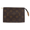 LOUIS VUITTON Monogram Poche Toilette 15 Pouch M47546 LV Auth 144339-13