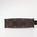 LOUIS VUITTON Monogram Poche Toilette 15 Pouch M47546 LV Auth 144339-6