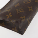LOUIS VUITTON Monogram Poche Toilette 15 Pouch M47546 LV Auth 144339-7