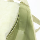CHANEL Matelasse Shoulder Bag Suede Green Gold CC Auth 144342-21