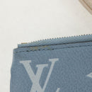 LOUIS VUITTON Monogram Empreinte Pochette Trio Pouch Pink M80407 LV Auth 144344A-9