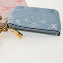 LOUIS VUITTON Monogram Empreinte Pochette Trio Pouch Pink M80407 LV Auth 144344A-15