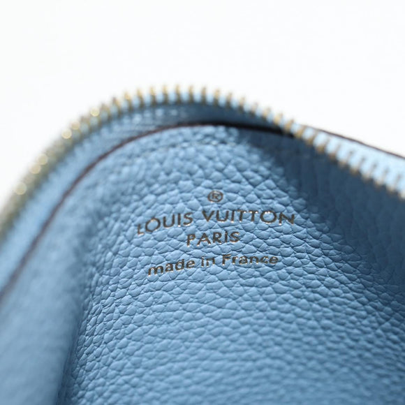 LOUIS VUITTON Monogram Empreinte Pochette Trio Pouch Pink M80407 LV Auth 144344A