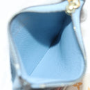 LOUIS VUITTON Monogram Empreinte Pochette Trio Pouch Pink M80407 LV Auth 144344A-10