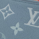 LOUIS VUITTON Monogram Empreinte Pochette Trio Pouch Pink M80407 LV Auth 144344A-8