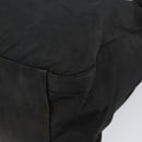 PRADA Shoulder Bag Nylon Black Silver Auth 144357-9