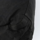 PRADA Shoulder Bag Nylon Black Silver Auth 144357-16