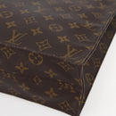 LOUIS VUITTON Monogram Sac Plat Hand Bag M51140 LV Auth 144364-9