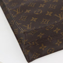 LOUIS VUITTON Monogram Sac Plat Hand Bag M51140 LV Auth 144364-14