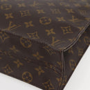 LOUIS VUITTON Monogram Sac Plat Hand Bag M51140 LV Auth 144364-15