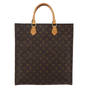 LOUIS VUITTON Monogram Sac Plat Hand Bag M51140 LV Auth 144364 - 0