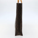 LOUIS VUITTON Monogram Sac Plat Hand Bag M51140 LV Auth 144364-3