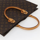 LOUIS VUITTON Monogram Sac Plat Hand Bag M51140 LV Auth 144364-6