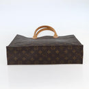 LOUIS VUITTON Monogram Sac Plat Hand Bag M51140 LV Auth 144364-5