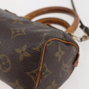 LOUIS VUITTON Monogram Mini Speedy Hand Bag M41534 LV Auth 144370-10