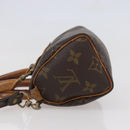 LOUIS VUITTON Monogram Mini Speedy Hand Bag M41534 LV Auth 144370-3