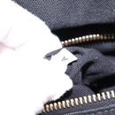 PRADA Basket bag Hand Bag Raffia 2way Black Gold Auth 144390-12